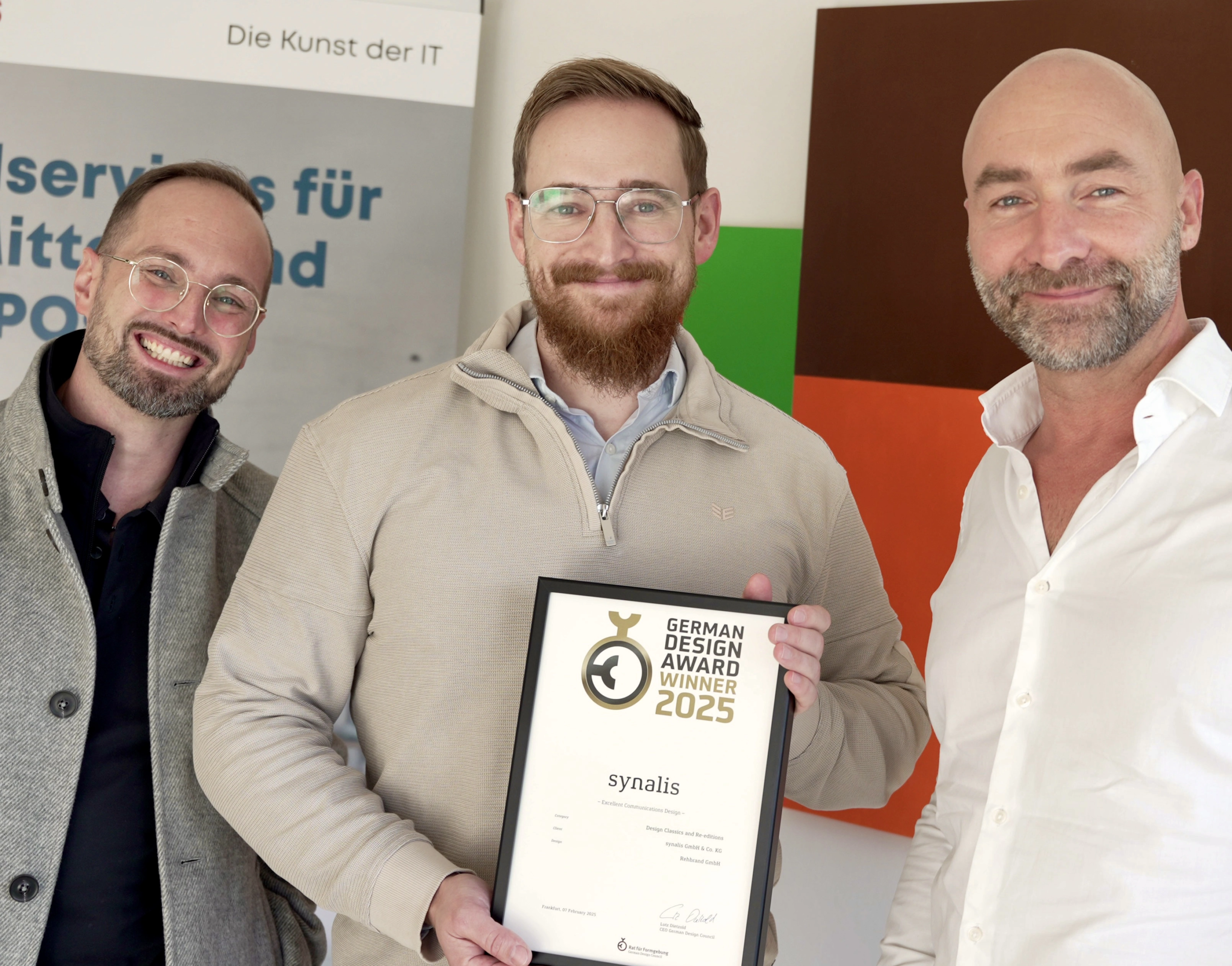 Rebranding German Design Award Winner 2025